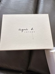 全新Agnes b紫色銀包