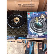 Pro Gas Glass Stove 1 Burner Stove & Regulator