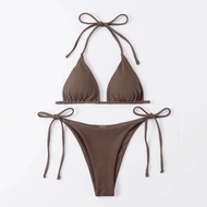 Triangle 2-piece bikini swimsuit