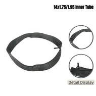 Durable 14X1.75/1.95 Straight Mouth Inner Tube Fit for Recreational Bicycle, Mountain Bike & City Co