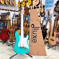 Dluxe Electric Guitar Original Dluxe DS 100 SFG Electric Guitar Strato Blue Electric Guitar Strat St