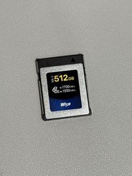 Wise Advanced CFX-B Series Mark II CFexpress Type B相機記憶卡 512gb