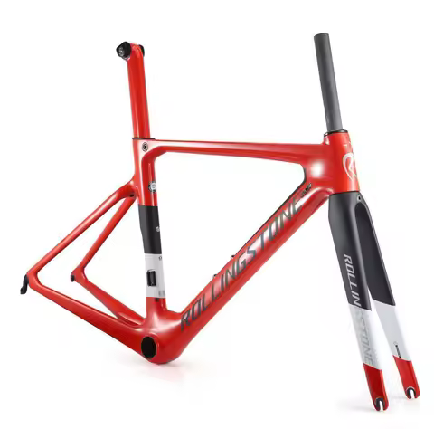 Rolling Stone Carbon Road Bike Frameset Racing Toray carbon fiber frame UCI approved 45, 47, 50, 52,