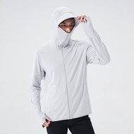 Summer UPF 50+ UV Sun Protection Skin Coats Men Ultra-Light Sportswear Hooded Outwear Men Windbreake