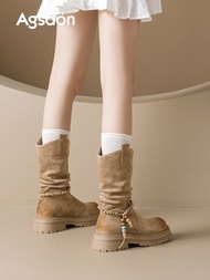 Giày Cowboy Cao Đến Đùi