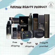 [SAME DAY DELIVERY | FREE 2GIFTS ] KAYMAN COAL FACE SOAP + CLEANSER  + SERUM + ESSENCE