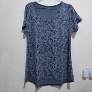 thrift preloved blouse batik