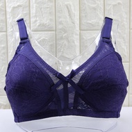 Full Cup Bra Women B010# Plus Size Cup B/C Wireless Bra / Baju Dalam Wanita Bra Wanita Nipis Bra Xde Dawai Size 34-48