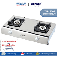 Cornell Double Top Gas Stove (LPG Gas) CGS-P1102SSD