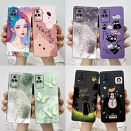 For Vivo V21E 4G / Y73 4G Phone Case V2061 V2059 V2146 V2212 V2168 Soft Silicone Sweet Painted Prote