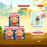 Combo of 3 boxes of Large Coffee - Maccoffee (box of 10 packs x 26g)