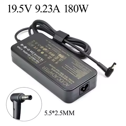 180W 19.5V 9.23A 5.5*2.5MM Laptop Adapter for Asus ROG G75 G75VW GL502VTGL502V G75VX GL502 G750JMN G