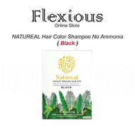 NATUREAL Hair Color Shampoo No Ammonia ( Black )