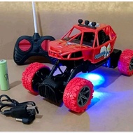 Rc Rock Crawler Children's Toy Remote Control Car Climbing Boast Monster Cas Battery