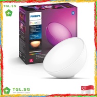 Philips Hue Go Gen 2 White and Color Portable Dimmable LED (Bluetooth &amp; Zigbee) Smart Light Table Lamp, White v2