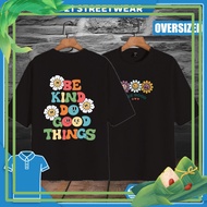 2025 Oversized Tshirt Be Kind Do Good Oversized 100% Cotton Men Tshirt