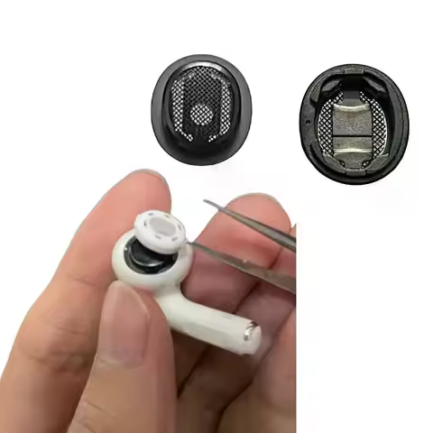 1 Pair For AirPods Pro2 Left And Right Earphone Headset Jack Dust Mesh Frame Holder Replacement Part