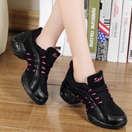 2023 Square Dance Shoes Ghost Walk Dance Shoes Women Soft Sole Adult Mesh Breathable Dance Shoes cxbningxiaxs.my511