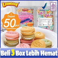 [HALAL] Lianggui Macaron Biscuits Mini Cookies Delicious Macaron Snacks Viral Snacks