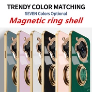 for Sharp Aquos R10 R9 R8 Pro wish 5 4 sense 10 9 8 Magnetic Ring Holder Phone Case Casing Cover