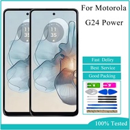For Motorola Moto G24 Power LCD Display Touch Screen Replacement