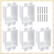 [1fnejakblh.ph] 5PCS -2 Electrical Outlet Box Extenders with 10PCS Screws, Single Gang Box Extender 