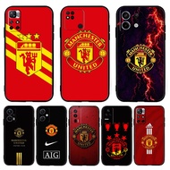 Soft black TPU silicone phone case Manchester United FC for Redmi Note 7 8 9 10 4G Pro Max 8T 9S 9T