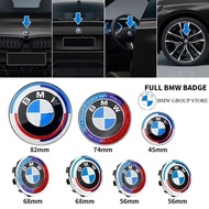 BMW GROUP 45/56/68/74/82MM 50th Anniversary Edition Front Rear Trunk Emblem For BMW M M3 M5 E39 E46 