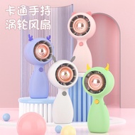 jisulife fan jisulife mini fan Cartoon Cartoon Turbo Handheld Small Fan Rechargeable Mini Portable S