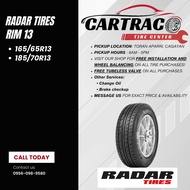 RADAR RIM 13 TIRES (165/65R13,185/70R13)