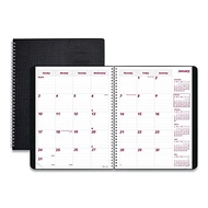 Brownline 2024 DuraFlex Monthly Planner, 14 Months, December 2023 to January 2025, Twin-Wire Binding