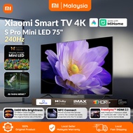 Xiaomi TV S Pro Mini LED 65" | 75" | 85" Smart Android TV Master 4K UHD 2.1 NFC 144Hz Gamming Free S