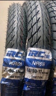 Ban Luar Motor IRC Ring 17 IRC NR69 Ukuran 70/90 80/90 Non Tubelles Harga Satuan Ban Luar Motor Bebek NR 69