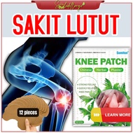 Sakit Lutut Sendi Knee Guard Pain Patch Lutut Berbunyi Koyok 12Pieces