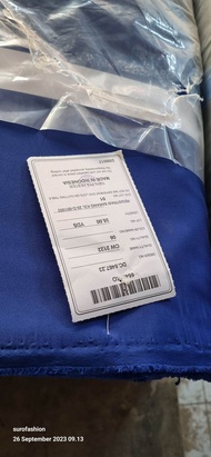 KAIN SERAGAM IGTKI POLOS BIRU ELEKTRIK