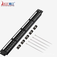 Patch Panel Cable Management Cat5e Integrated//CAT.5E24Unshielded48Category 6 Gigabit6E Network1U2U 