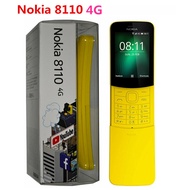 Nokia 8110 4G (2018)TA-1059 4GB 512MB RAM Dual Sim 2MP  - New Sealed NPOR