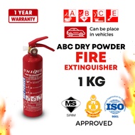 BRAND (UNIQUE FIRE) 1KG ABC DRY POWDER FIRE EXTINGUISHER. ( CAR )