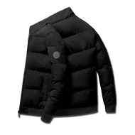 Young Men's Down Padded Jacket Casual Stand-Up Collar Thick Padded Jacket Top Down Jacket Padded Jacket
