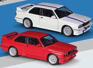 「車苑模型」Burago 1:24  BMW 1988 M3 E30