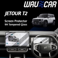 Jetour T2 Screen Protector Tempered Glass Jetour T2 Accessories Matte HD Clear