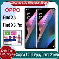 Original AMOLED OPPO Find X3 5G X3 Pro 5G LCD Display Touch Screen Replacement