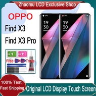 Original AMOLED OPPO Find X3 X3 Pro 5G LCD Display Touch Screen Replacement