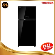 TOSHIBA 661L 2 Glass Door Inverter Fridge Refrigerator GR-AG66MA (XK) l Peti Sejuk l 冰箱