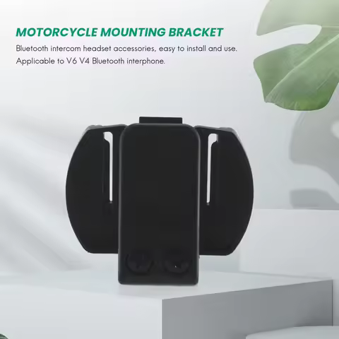 2 Pcs Vnetphone V6 V4 V2-500C Intercom Accessories,Helmet Intercom Clip Mounting Bracket,Motorcycle 