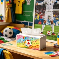 Football IP Type Tissue Box 2026 Meijiamo World Cup Type Gift Fan Dedicated
