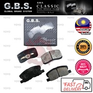 Mitsubishi Mirage Z25A/Z26A 1.3, Colt Z33W/24W 1.5 GBS (FRONT) Brake Pad (6121)