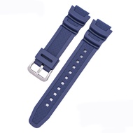 Rubber Strap For CASIO G-shock AE-1500 AE-1000W AQ-S810W W-735H Resin Silicone Watch Bracelet Durabl