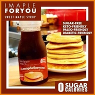 ☩ ⚽︎ ▩ KETO Maple Syrup by PerfectMatch 330ml | SUGAR-FREE