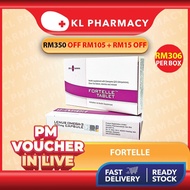Fortelle 28's + Omega-3 28's For Female Fertility FERTILITY PILL